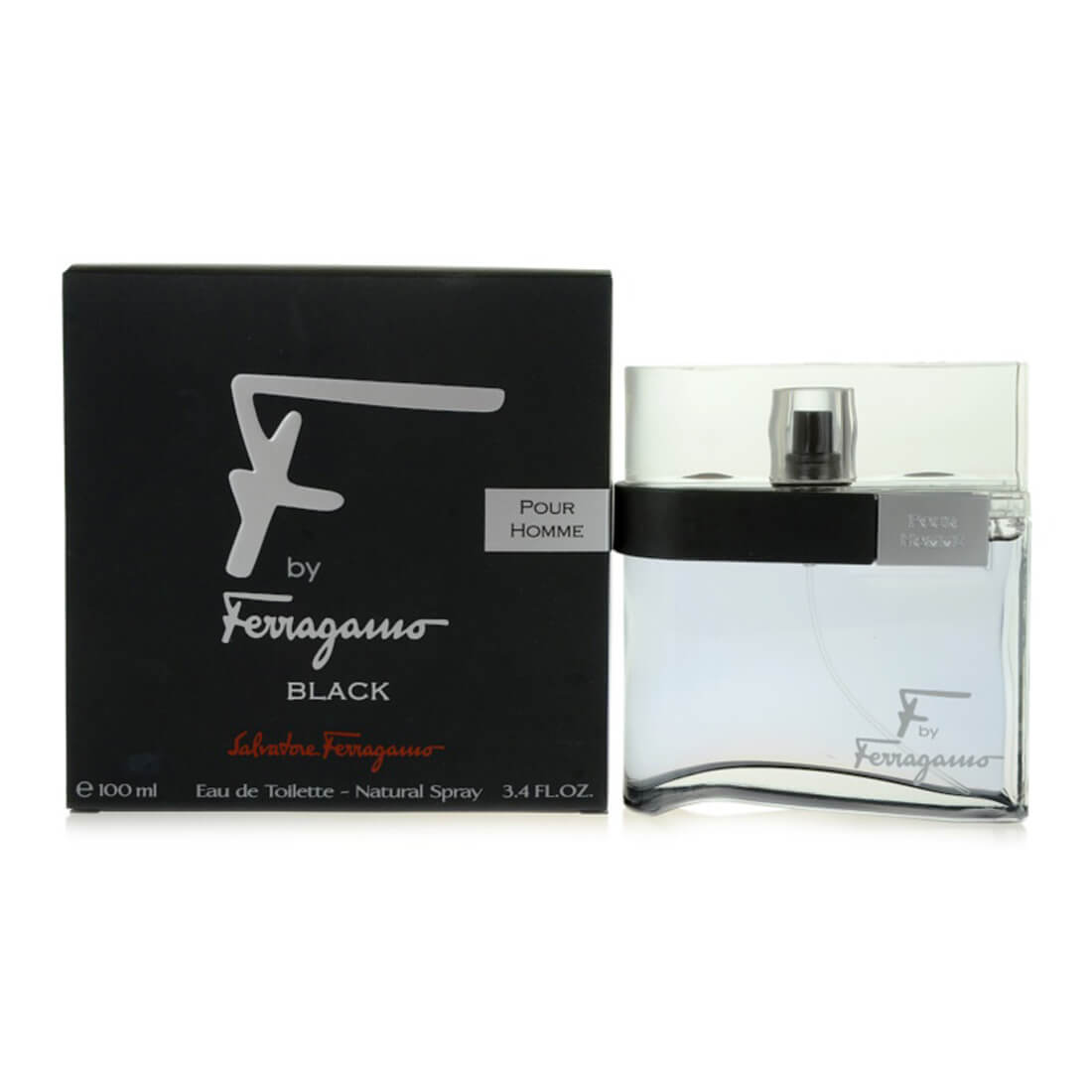 Salvatore Ferragamo F By Ferragamo Black EDT 100ml